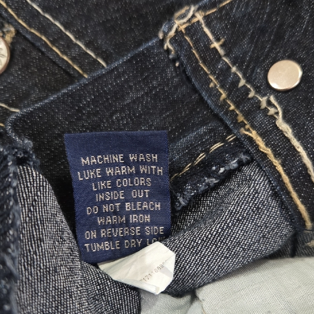 Juniors Angels Dark Blue Jeans - Picture 4 of 12